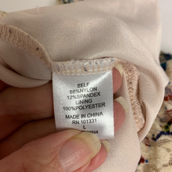 Charlotte Russe SZ L mini vintage lace boho fairy coquette whimsical feminine - Picture 6 of 10